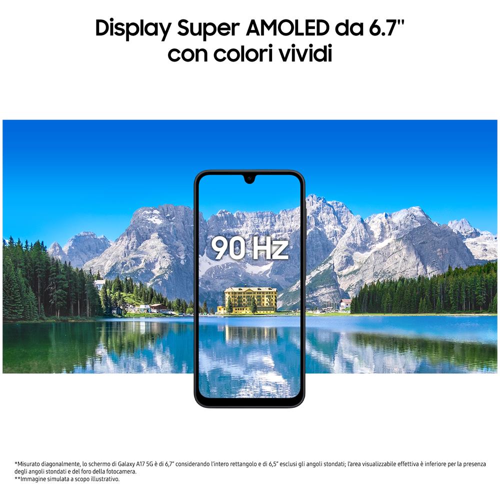 Samsung Galaxy A17 5G Gray 256GB Memoria 8GB Ram Display 6.7 Amoled 5000Mah 50M